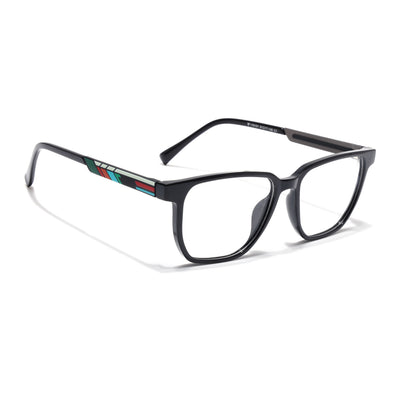 Shift | Voyage Black Wayfarer  Eyeglasses for Men & Women (176101FMG9245)