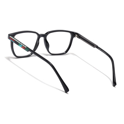 Shift | Voyage Black Wayfarer  Eyeglasses for Men & Women (176101FMG9245)