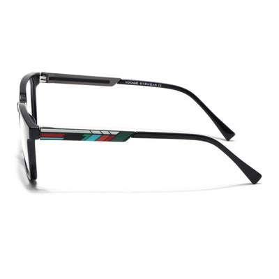 Shift | Voyage Black Wayfarer  Eyeglasses for Men & Women (176101FMG9245)
