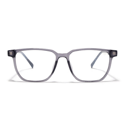 Shift | Voyage Grey Wayfarer  Eyeglasses for Men & Women (176101FMG9246)
