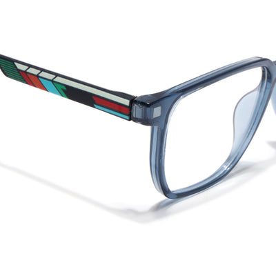 Shift | Voyage Blue Wayfarer  Eyeglasses for Men & Women (176101FMG9249)