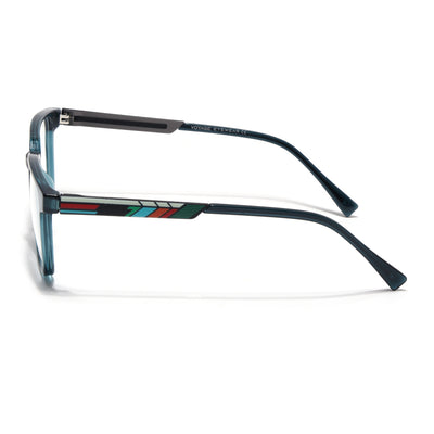 Shift | Voyage See Green Wayfarer  Eyeglasses for Men & Women (176101FMG9250)