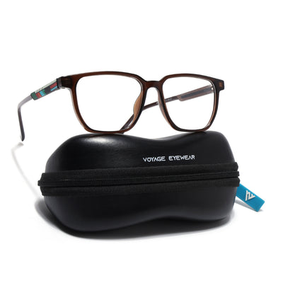 Shift | Voyage Brown Wayfarer  Eyeglasses for Men & Women (176101FMG9251)