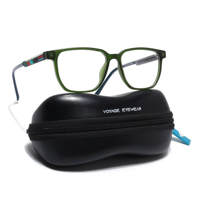 Shift | Voyage Green Wayfarer  Eyeglasses for Men & Women (176101FMG9252)
