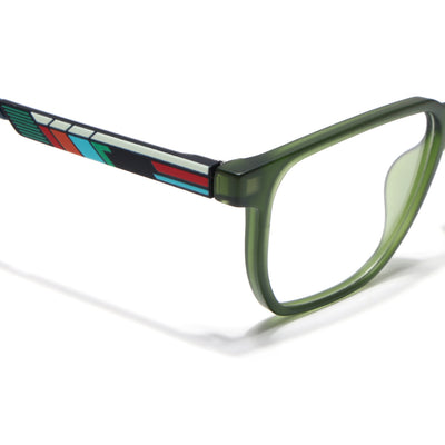 Shift | Voyage Green Wayfarer  Eyeglasses for Men & Women (176101FMG9252)