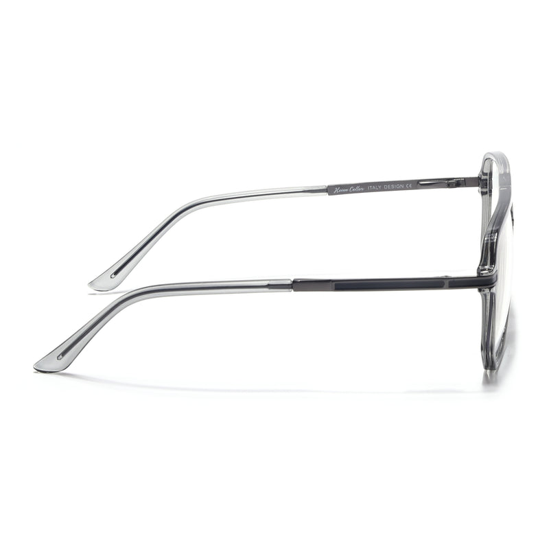EyeJack Titex Green Wayfarer Eyeglasses for Men & Women (18904CL278-C9)