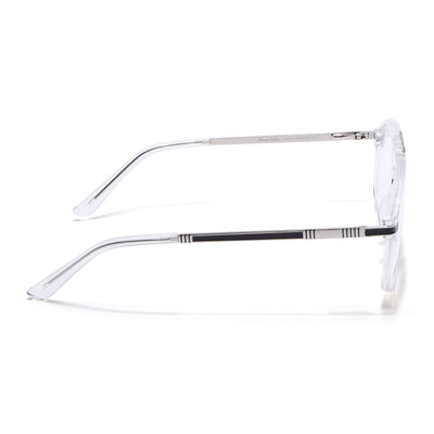 EyeJack Titex Transparent Aviator Eyeglasses for Men & Women (18906CL298-C7)