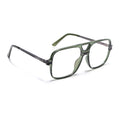 EyeJack Titex Green Wayfarer Eyeglasses for Men & Women (18909CL333-C9)