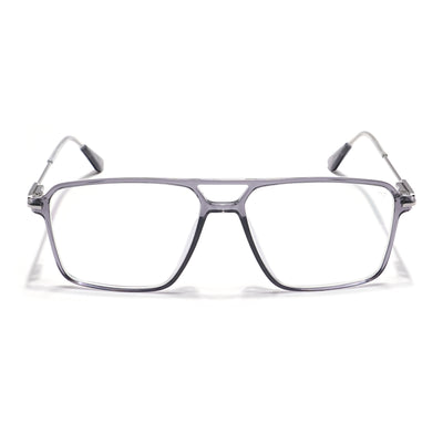 Voyage Zentrix Grey Wayfarer Metal Eyeglasses for Men & Women (2020SLMG6354-C3)