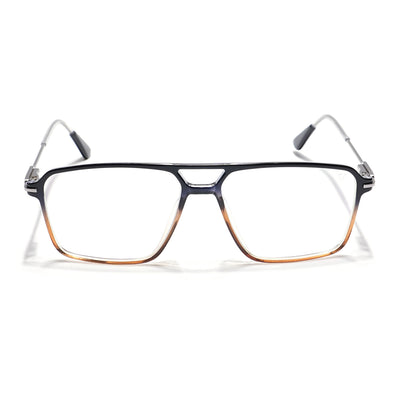 Voyage Zentrix Black & Brown Wayfarer Metal Eyeglasses for Men & Women (2020SLMG6357-C6)