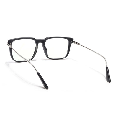 Voyage Zentrix Matt Black Square Metal Eyeglasses for Men & Women (2023SLMG6443-C1)