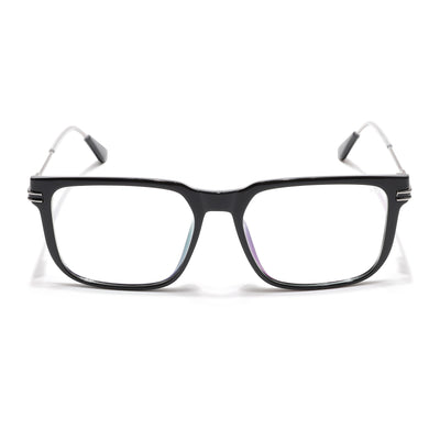 Voyage Zentrix Shine Black Square Metal Eyeglasses for Men & Women (2023SLMG6444-C2)