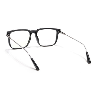 Voyage Zentrix Shine Black Square Metal Eyeglasses for Men & Women (2023SLMG6444-C2)