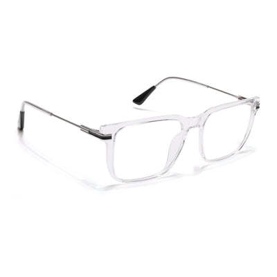 Voyage Zentrix Transparent Square Metal Eyeglasses for Men & Women (2023SLMG6445-C3)