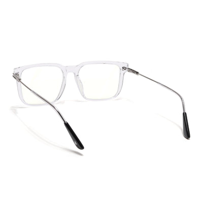 Voyage Zentrix Transparent Square Metal Eyeglasses for Men & Women (2023SLMG6445-C3)