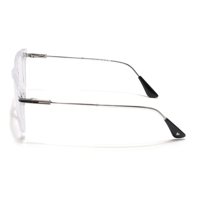 Voyage Zentrix Transparent Square Metal Eyeglasses for Men & Women (2023SLMG6445-C3)