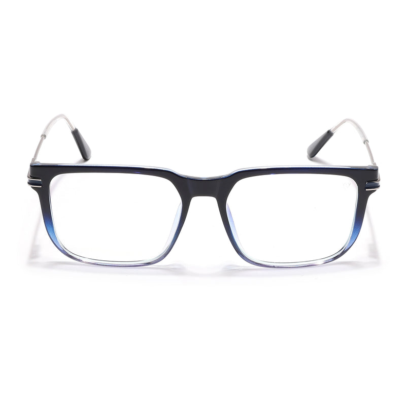 Voyage Zentrix Blue Square Metal Eyeglasses for Men & Women (2023SLMG6446-C4)