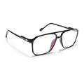 Voyage Visionary Select Shine Black Square Eyeglasses for Men & Women (2036SLMG6452-C2)