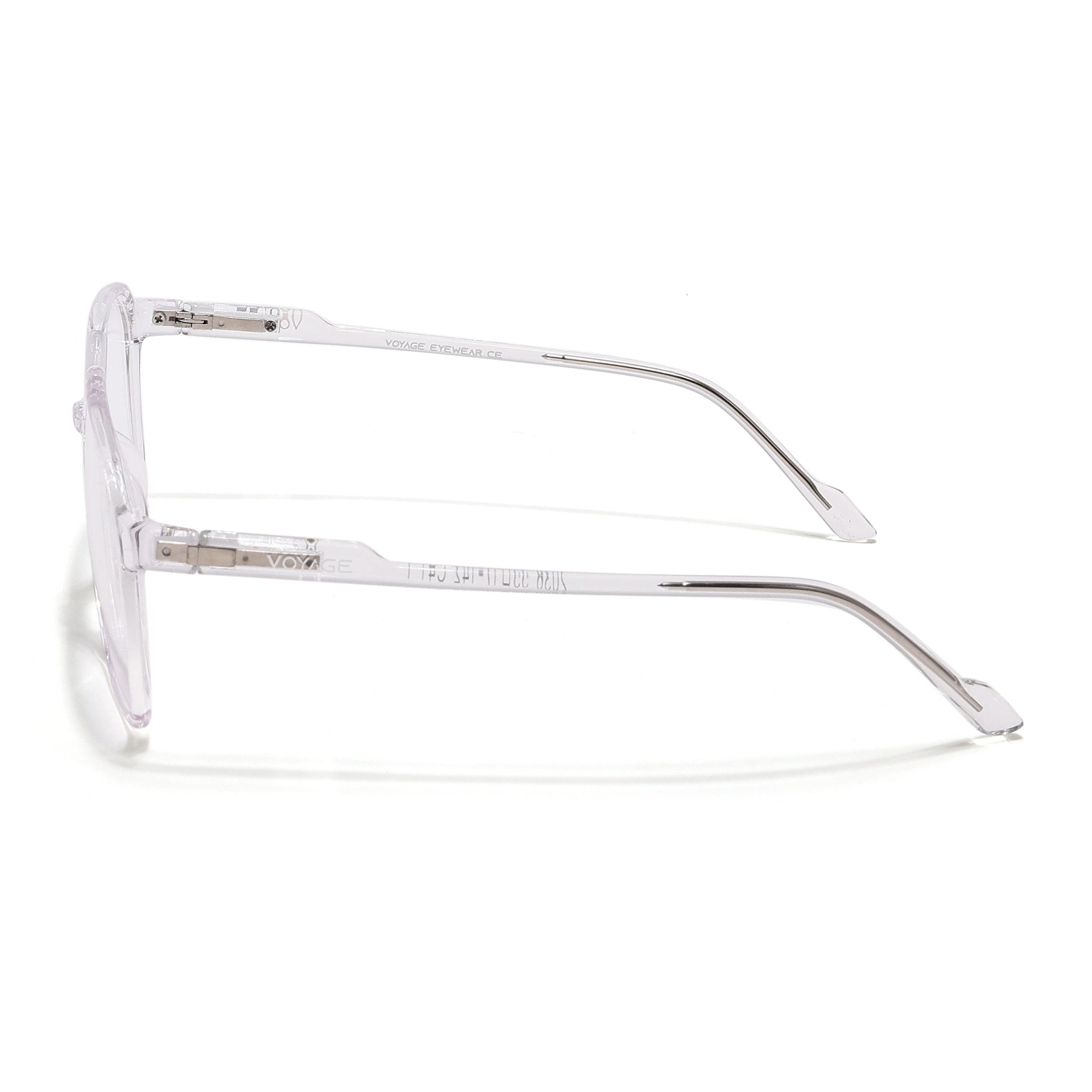 Voyage Visionary Select Transparent Square Eyeglasses for Men & Women (2036SLMG6453-C3)