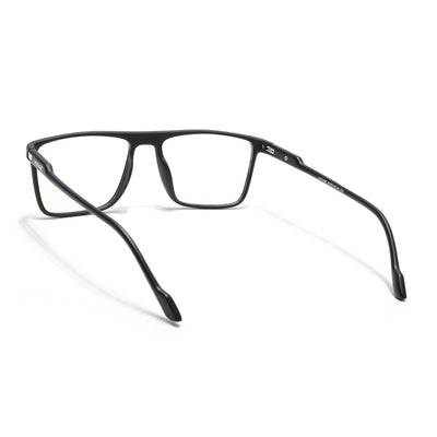 Voyage Visionary Select Matt Black Rectangle Eyeglasses for Men & Women (2038SLMG6457-C1)