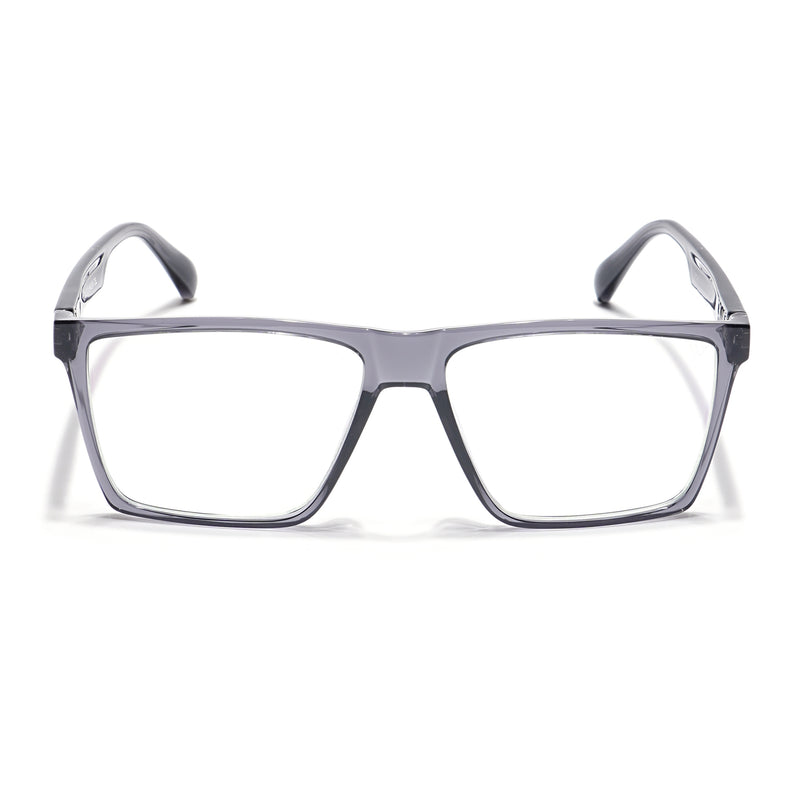 Voyage Visionary Select Grey Square Eyeglasses for Men & Women (2040SLMG6361-C3)