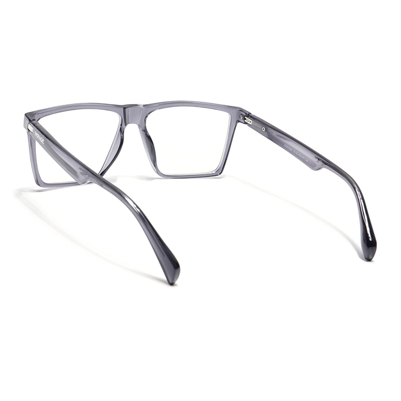 Voyage Visionary Select Grey Square Eyeglasses for Men & Women (2040SLMG6361-C3)