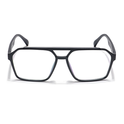 Voyage Visionary Select Matt Black Wayfarer Eyeglasses for Men & Women (2042SLMG6373-C1)