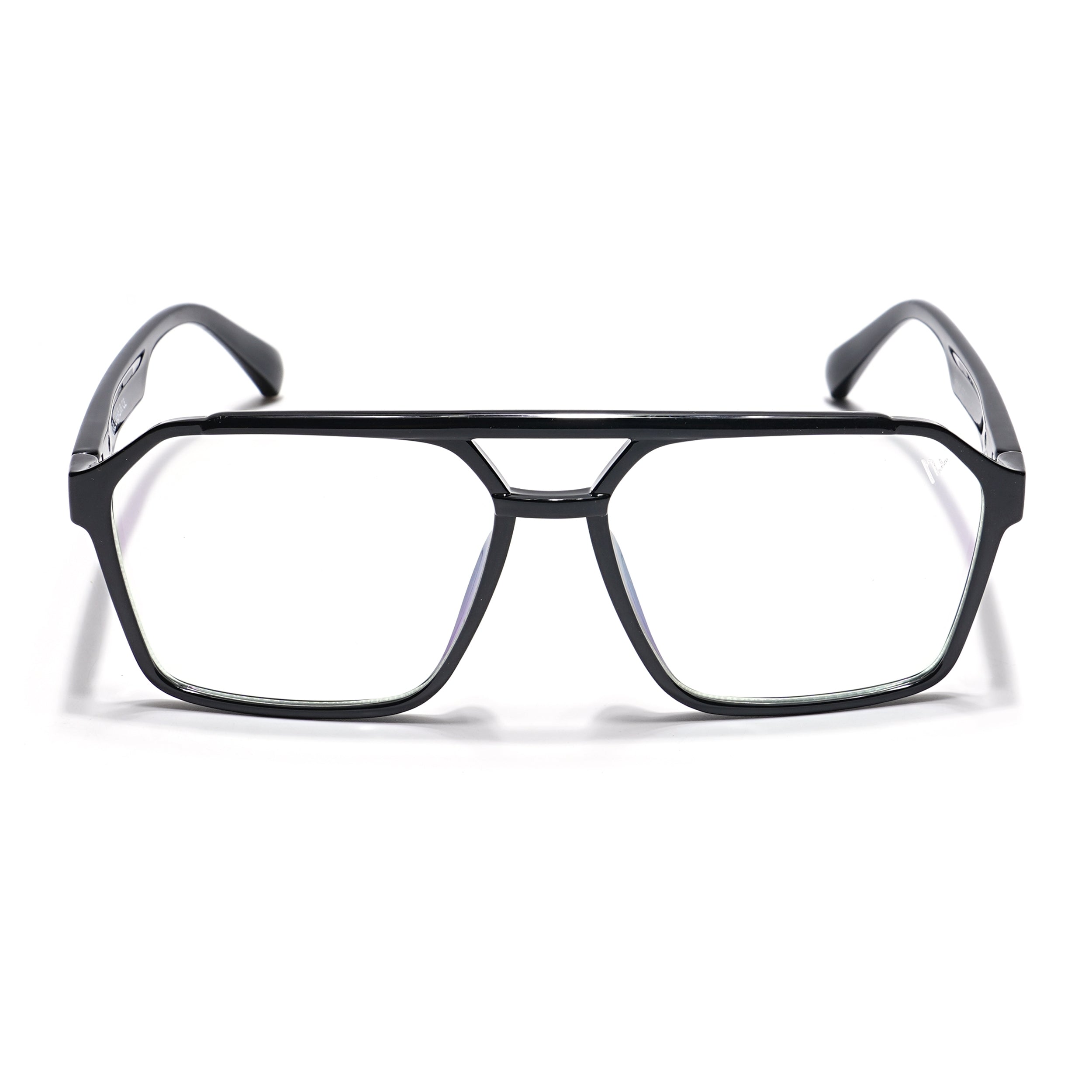 Voyage Visionary Select Shine Black Wayfarer Eyeglasses for Men & Women (2042SLMG6374-C2)