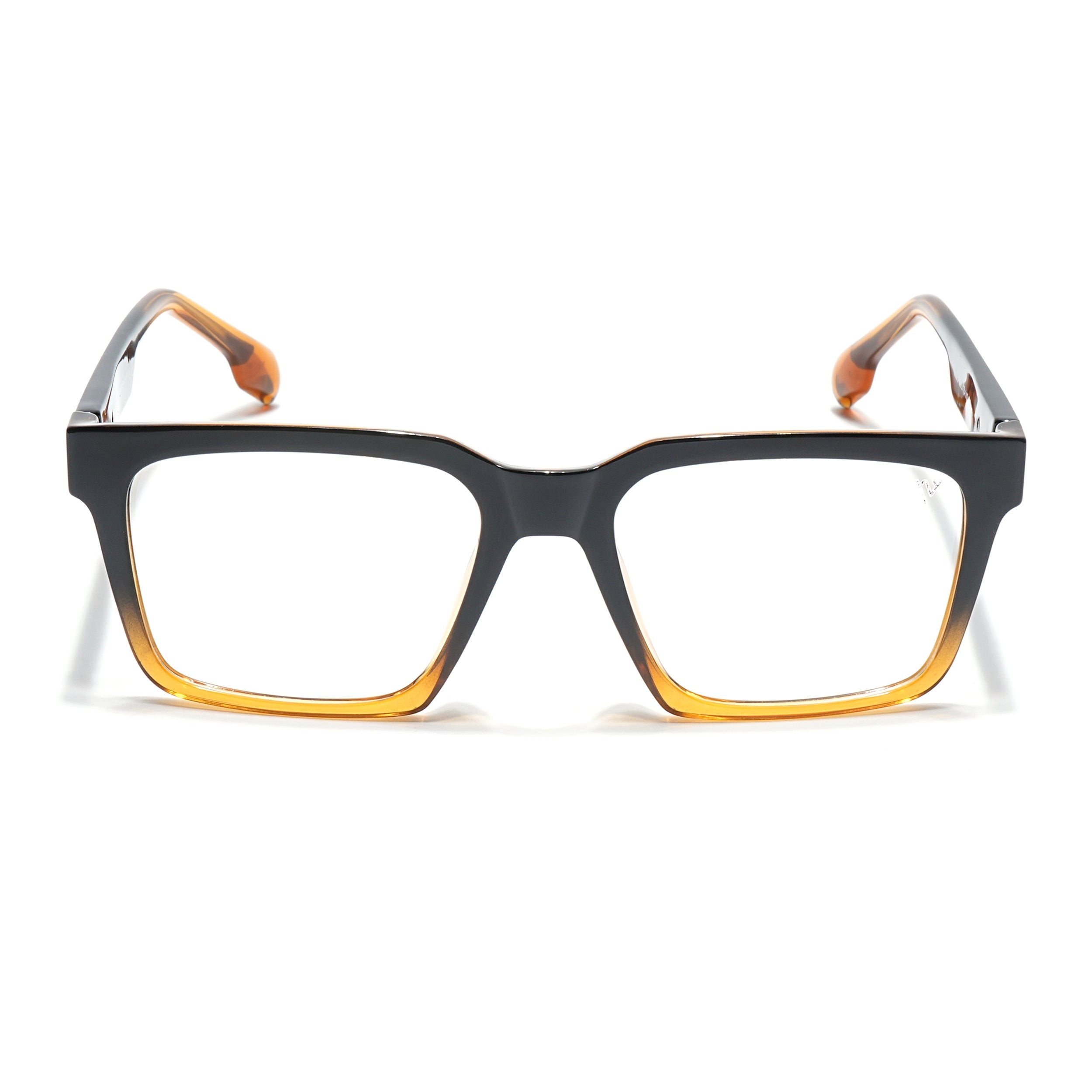 Voyage Visionary Select Black & Brown Square Eyeglasses for Men & Women (2046SLMG6391-C5)