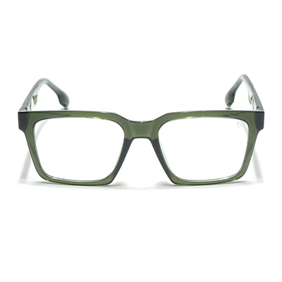 Voyage Visionary Select Olive Square Eyeglasses for Men & Women (2046SLMG6393-C7)