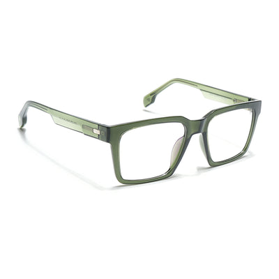 Voyage Visionary Select Olive Square Eyeglasses for Men & Women (2046SLMG6393-C7)