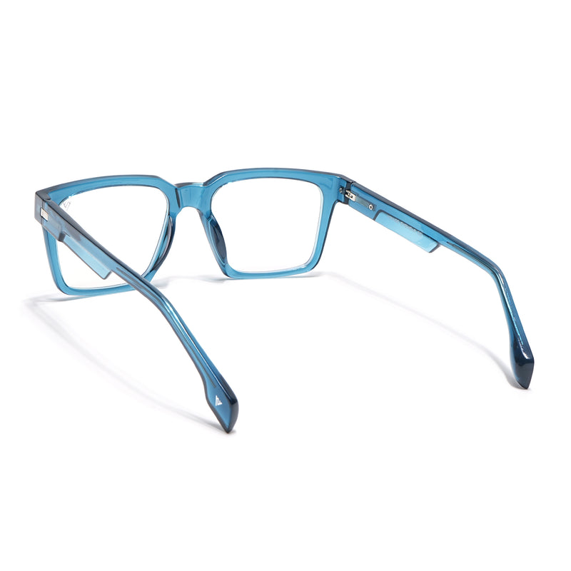 Voyage Visionary Select Blue Square Eyeglasses for Men & Women (2046SLMG6394-C8)