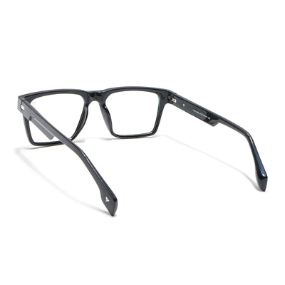 Voyage Visionary Select Shine Black Square Eyeglasses for Men & Women (2047SLMG6396-C2)