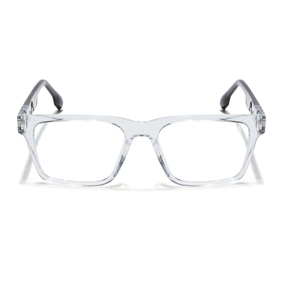 Voyage Visionary Select Transparent Square Eyeglasses for Men & Women (2047SLMG6397-C3)