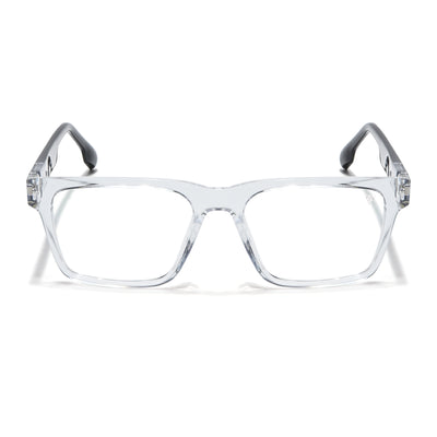 Voyage Visionary Select Transparent Square Eyeglasses for Men & Women (2047SLMG6397-C3)