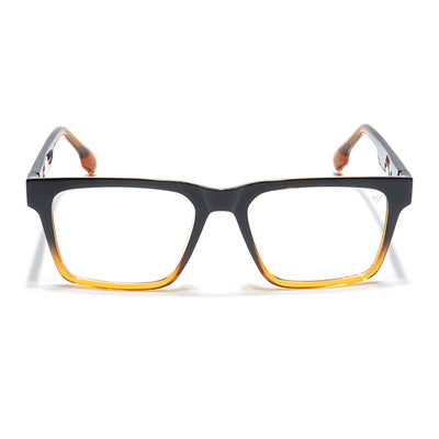 Voyage Visionary Select Black & Brown Square Eyeglasses for Men & Women (2047SLMG6399-C5)