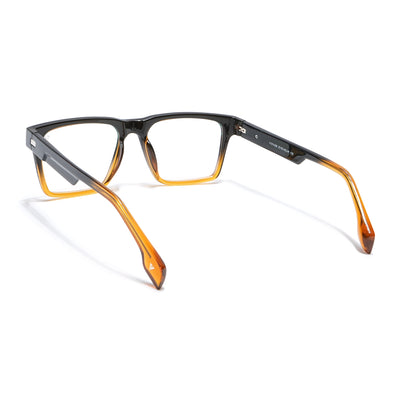 Voyage Visionary Select Black & Brown Square Eyeglasses for Men & Women (2047SLMG6399-C5)