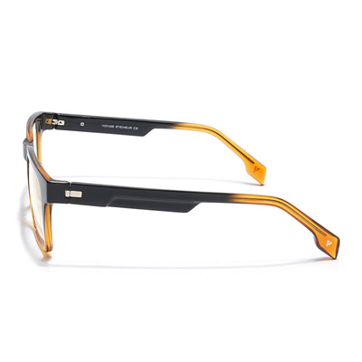 Voyage Visionary Select Black & Brown Square Eyeglasses for Men & Women (2047SLMG6399-C5)