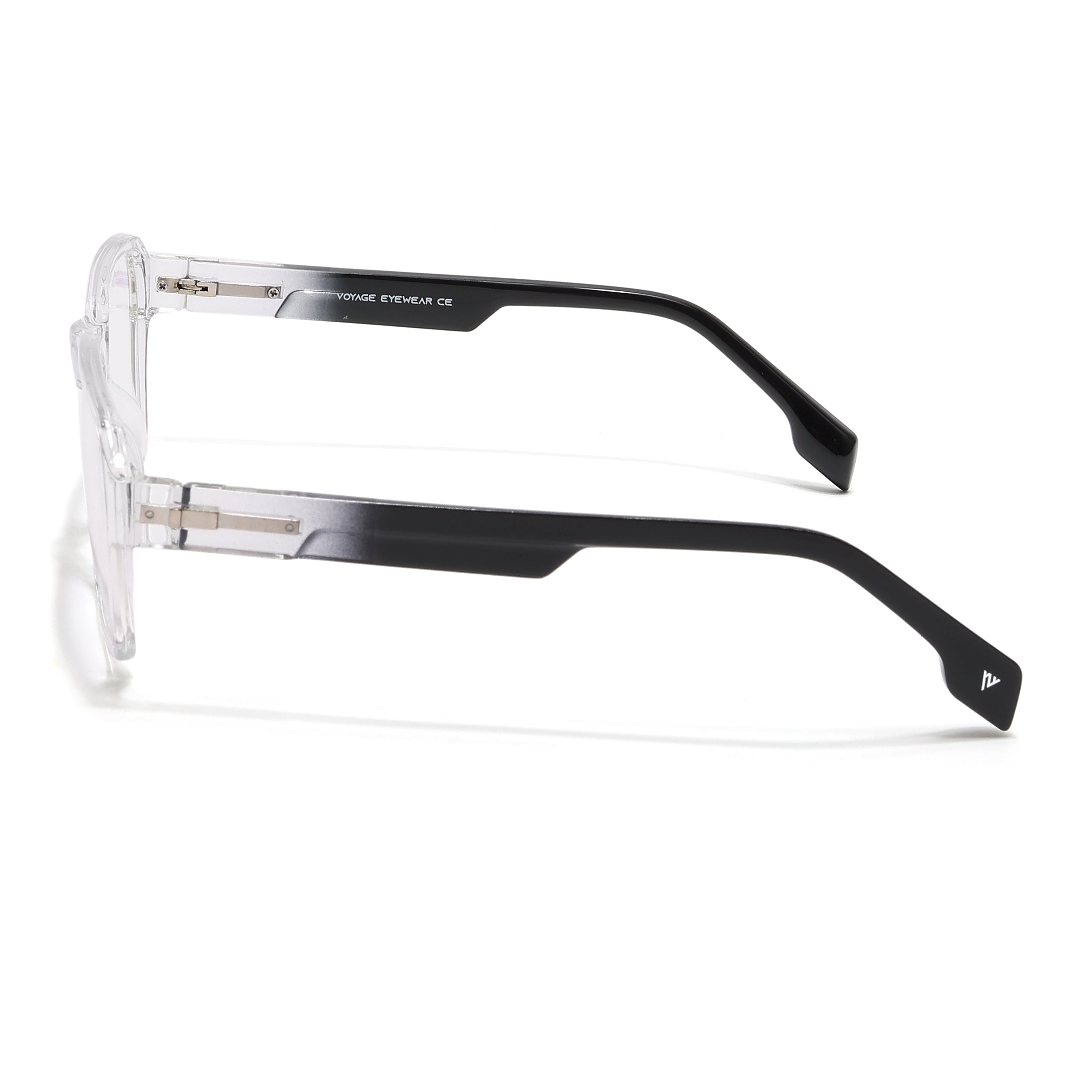 Voyage Visionary Select Transparent Square Eyeglasses for Men & Women (2048SLMG6470-C3)