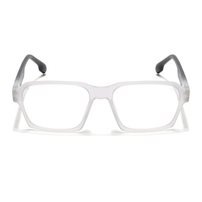Voyage Visionary Select Matt Transparent Square Eyeglasses for Men & Women (2048SLMG6472-C5)