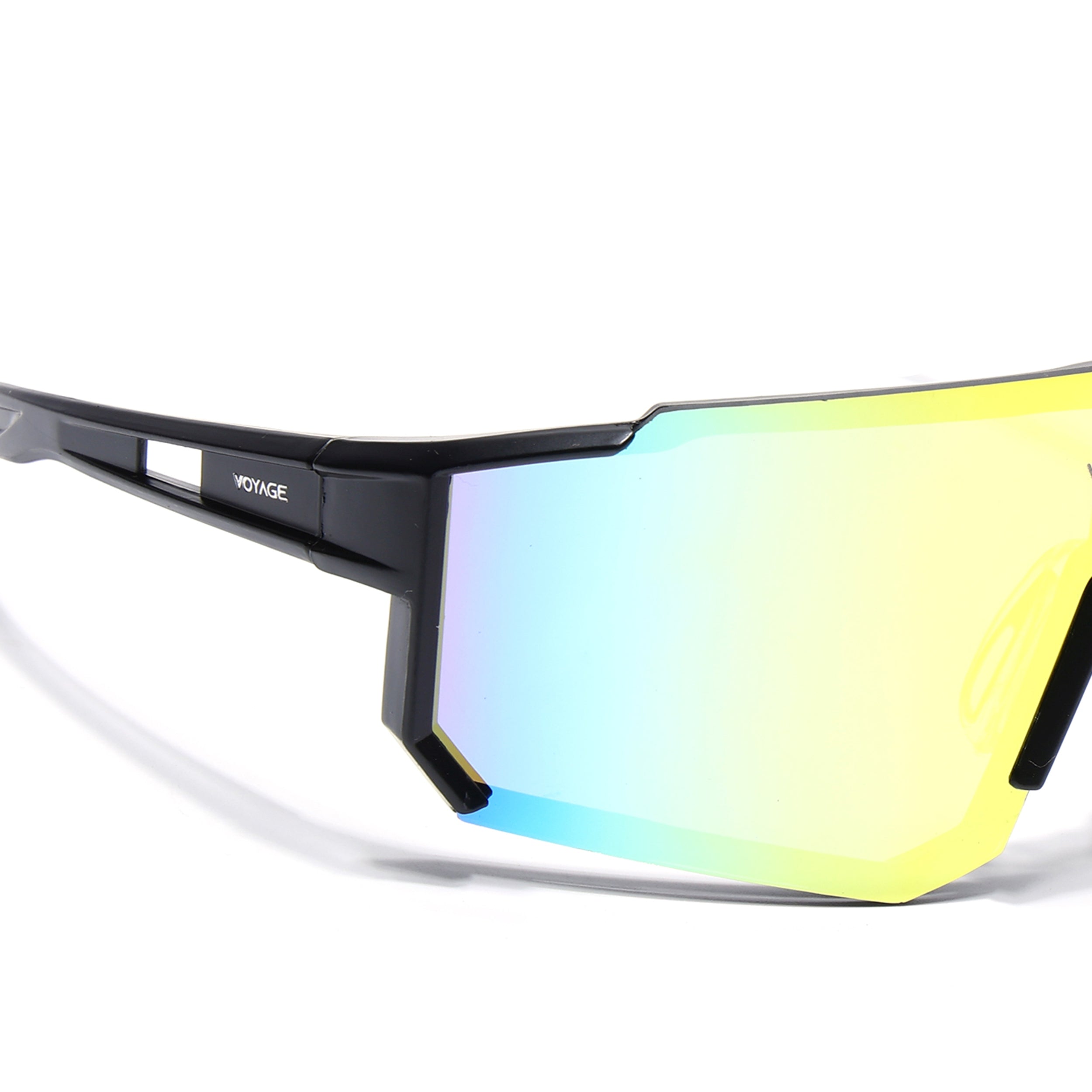Drift Sunglasses (Multicolor Lens | Black Frame - MG5621)