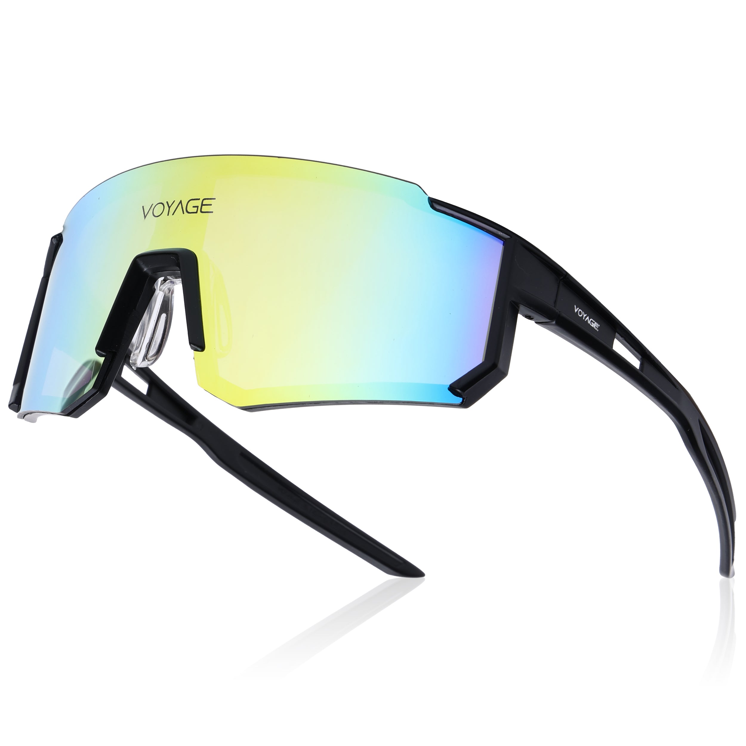 Drift Sunglasses (Multicolor Lens | Black Frame - MG5621)
