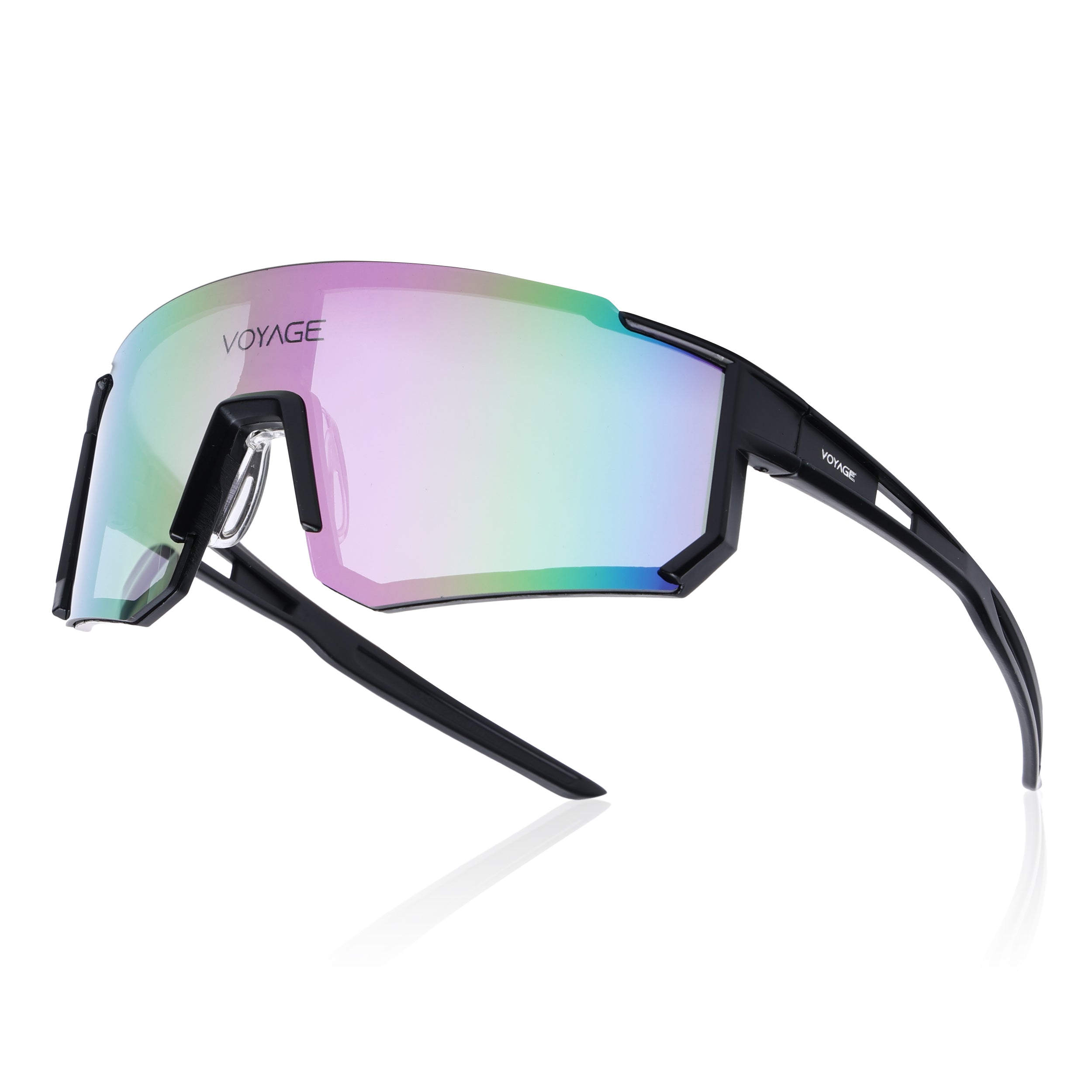 Drift Sunglasses (Multicolor Lens | Black Frame - MG5625)