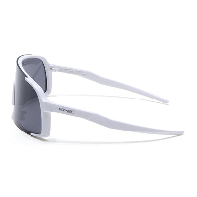 Drift Sunglasses (Black Lens | White Frame - MG5628)