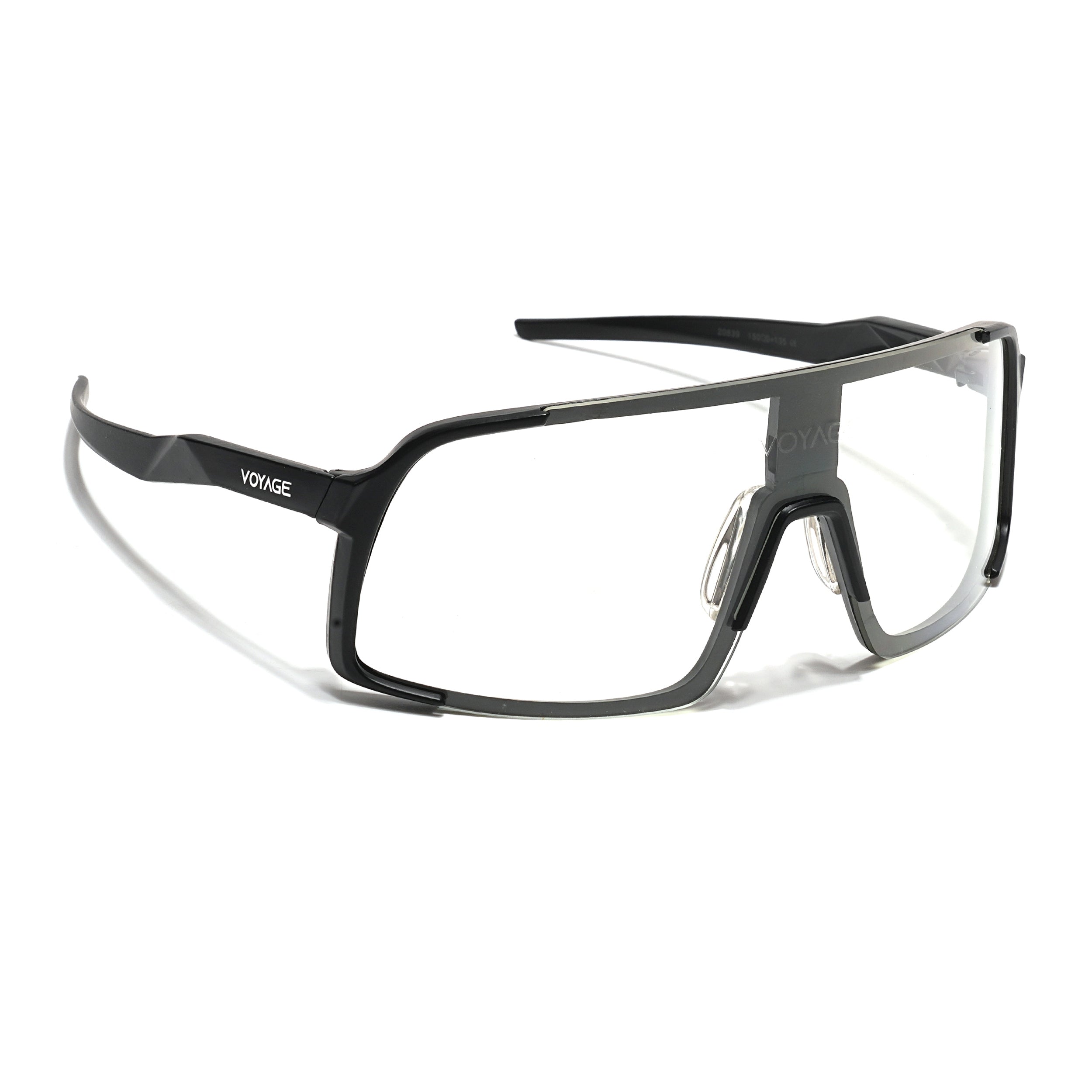 Drift Sunglasses (Clear Lens | Black Frame - MG5630)