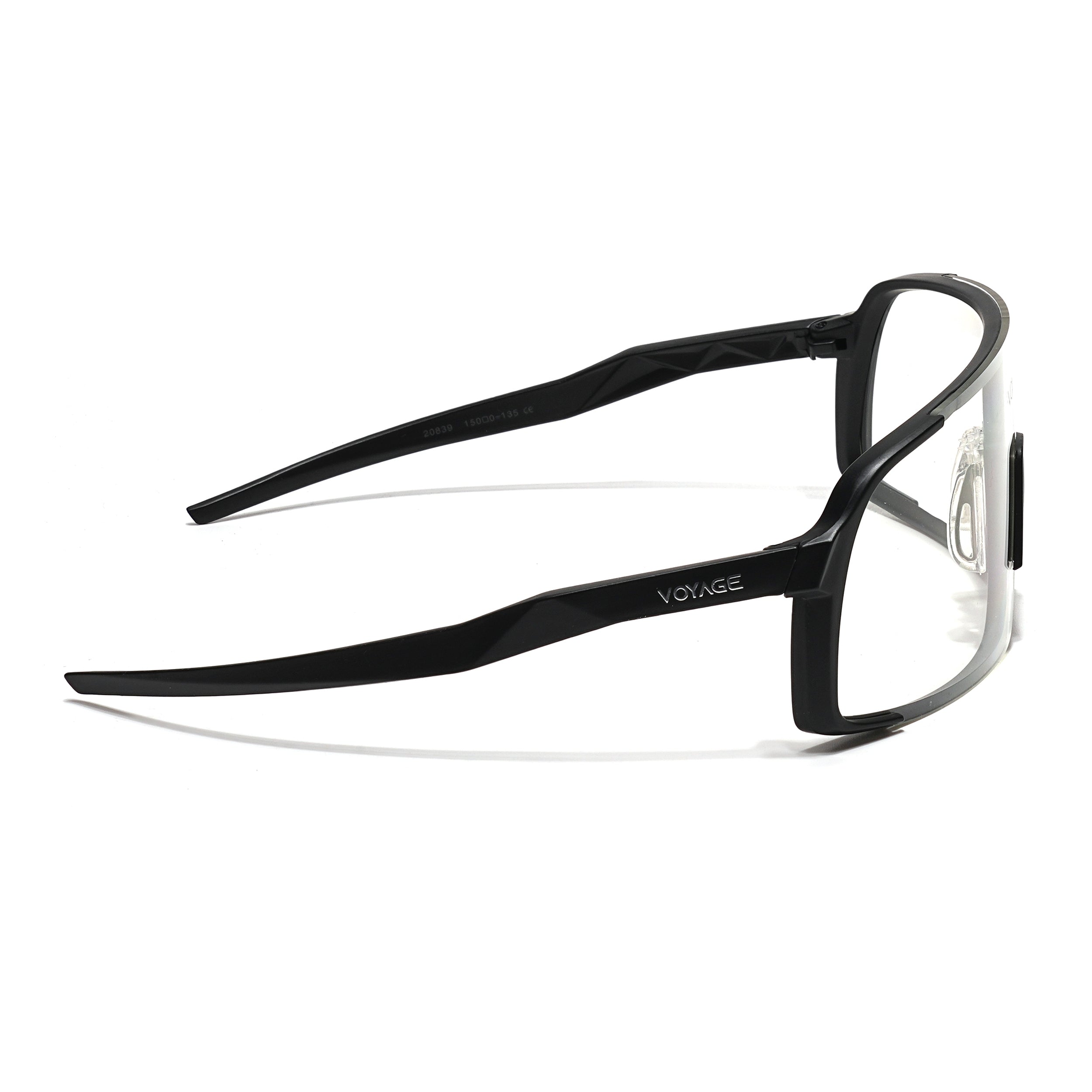Drift Sunglasses (Clear Lens | Black Frame - MG5630)