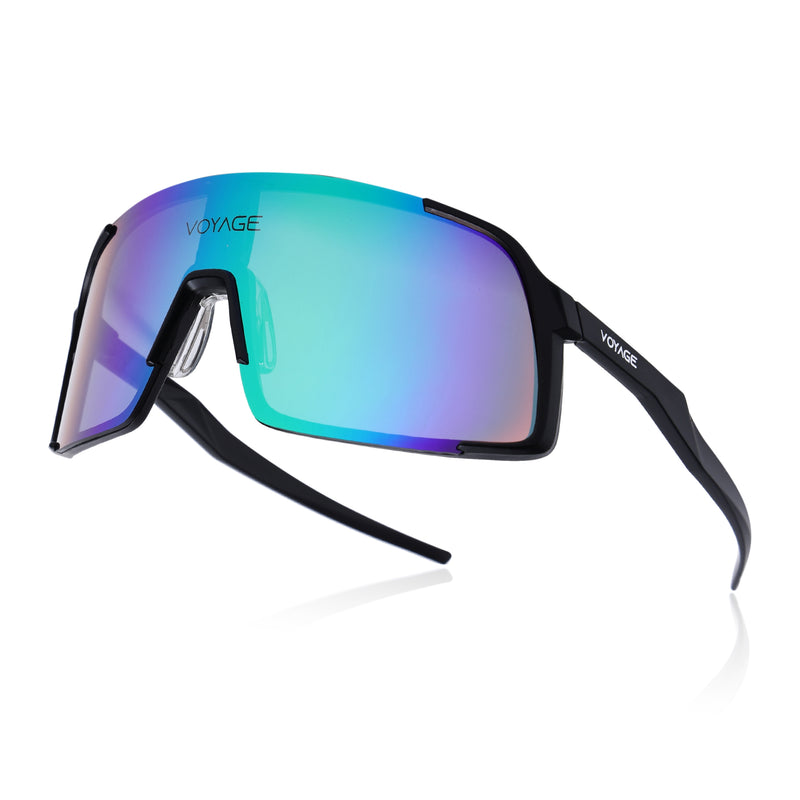 Drift Sunglasses (Multicolor Lens | Black Frame - MG5631)