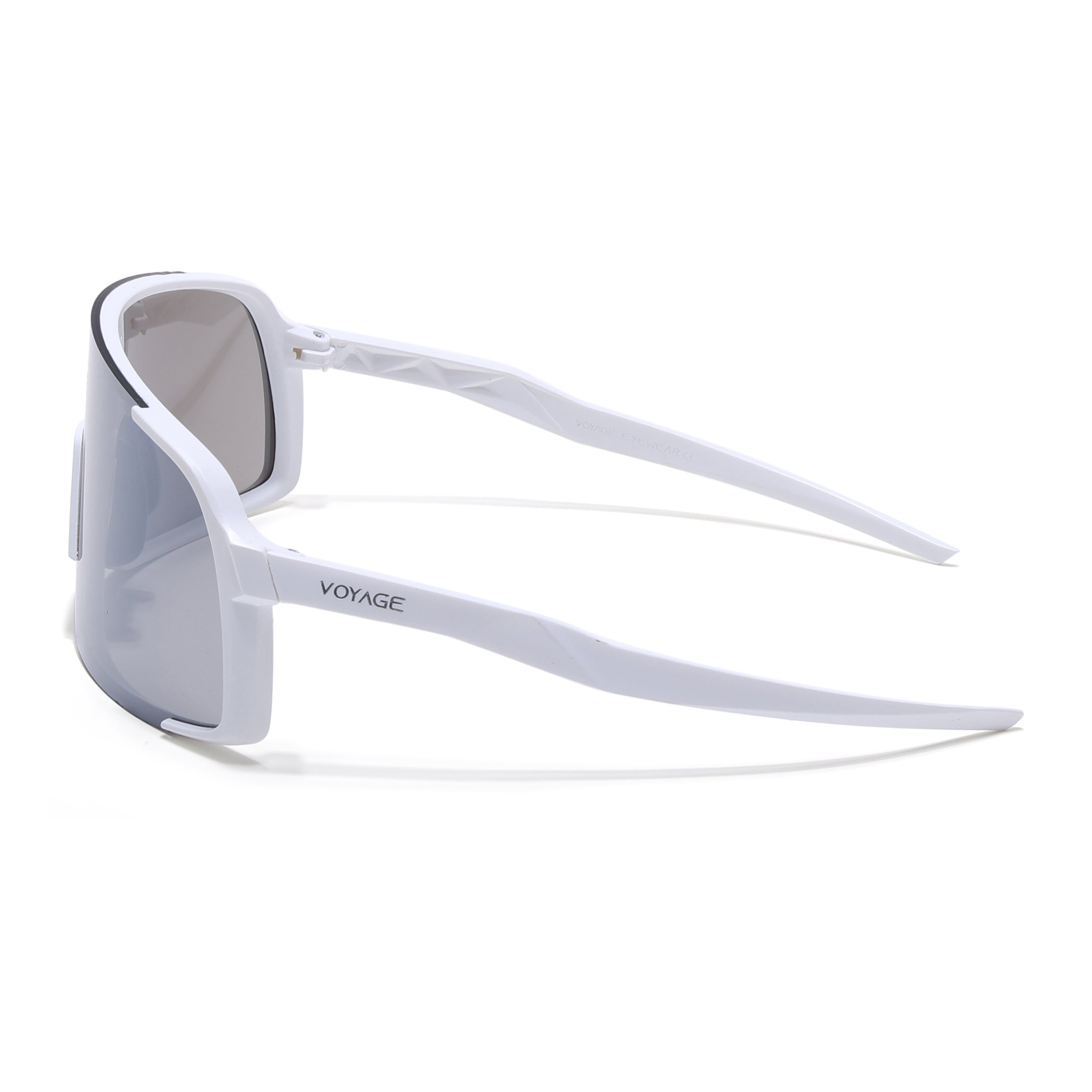 Drift Sunglasses (Grey Lens | White Frame - MG5632)
