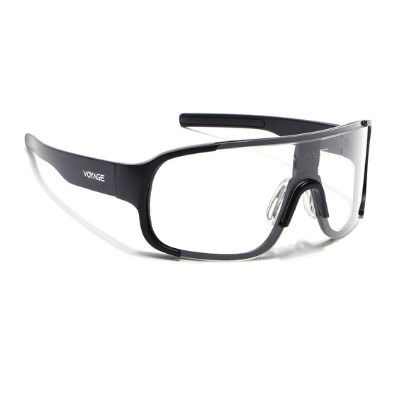 Drift Sunglasses (Clear Lens | Black Frame - MG5515)