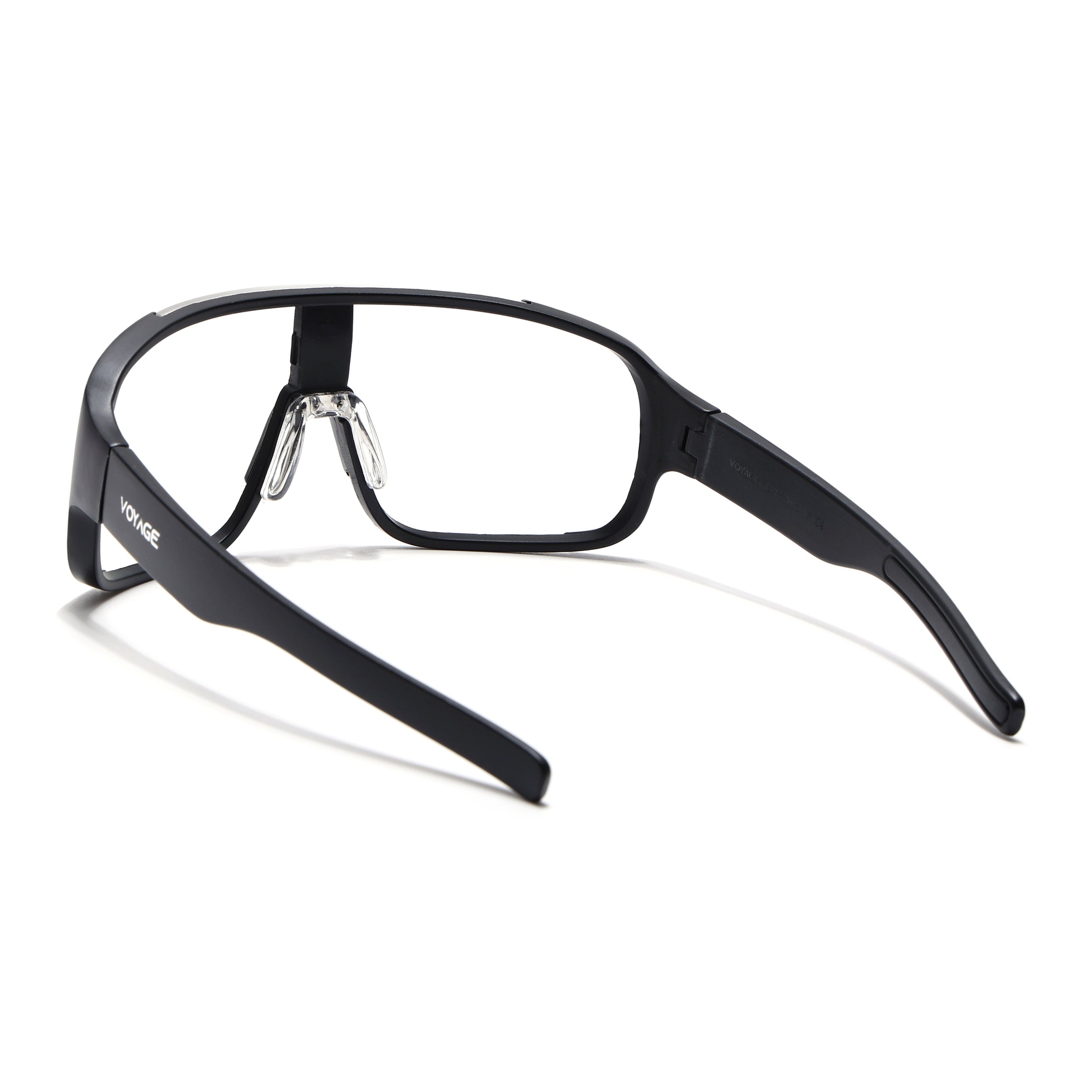 Drift Sunglasses (Clear Lens | Black Frame - MG5515)